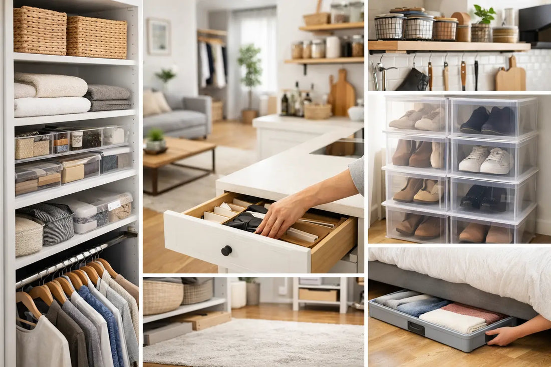 7 réflexes de rangement maison qui font gagner place