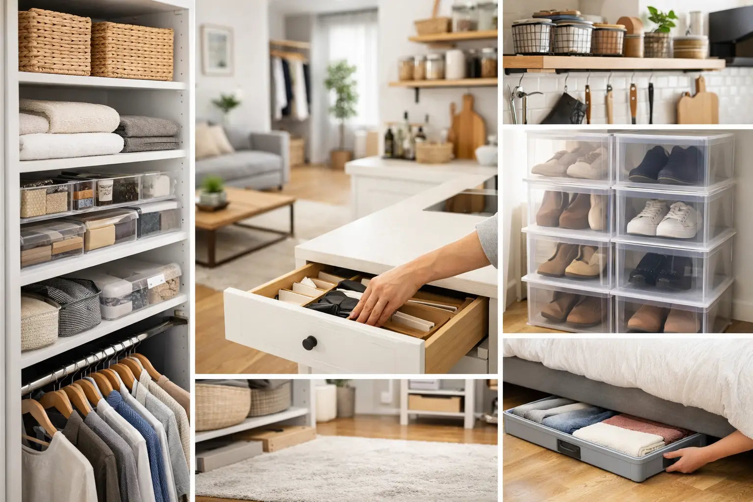 7 réflexes de rangement maison qui font gagner place