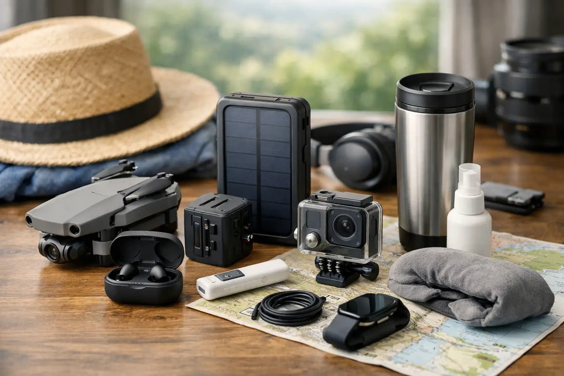 10 gadgets voyage utiles à vraiment emporter