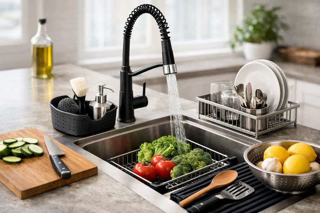 Accessoire évier cuisine : les vrais indispensables