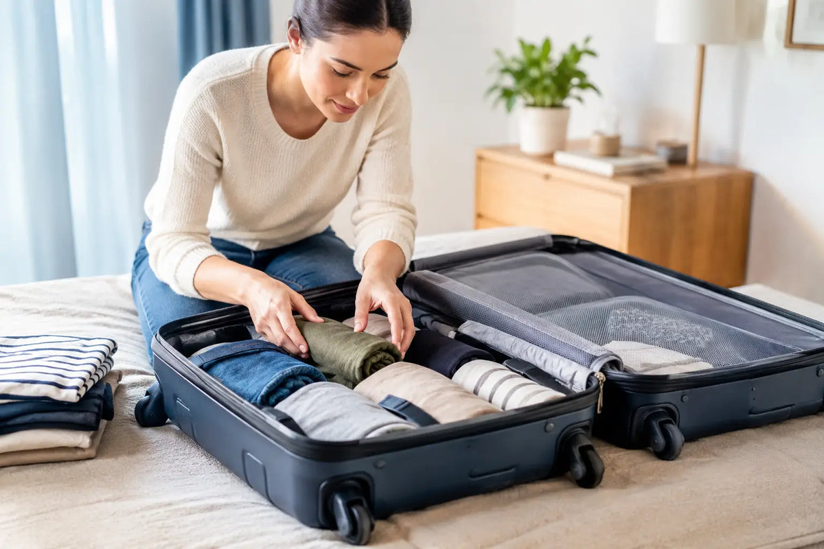 Comment optimiser l’espace d’une valise : 9 gestes