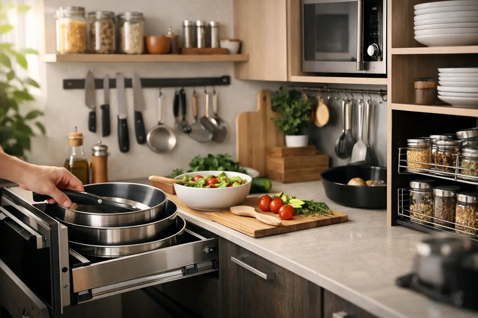 Comment gagner de la place en cuisine