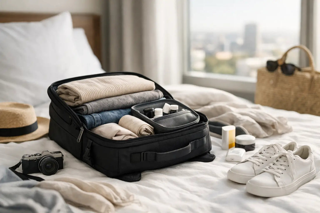 Comment voyager léger en week-end sans se priver