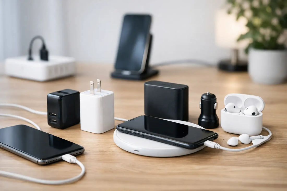 Guide débutant des accessoires de recharge smartphone