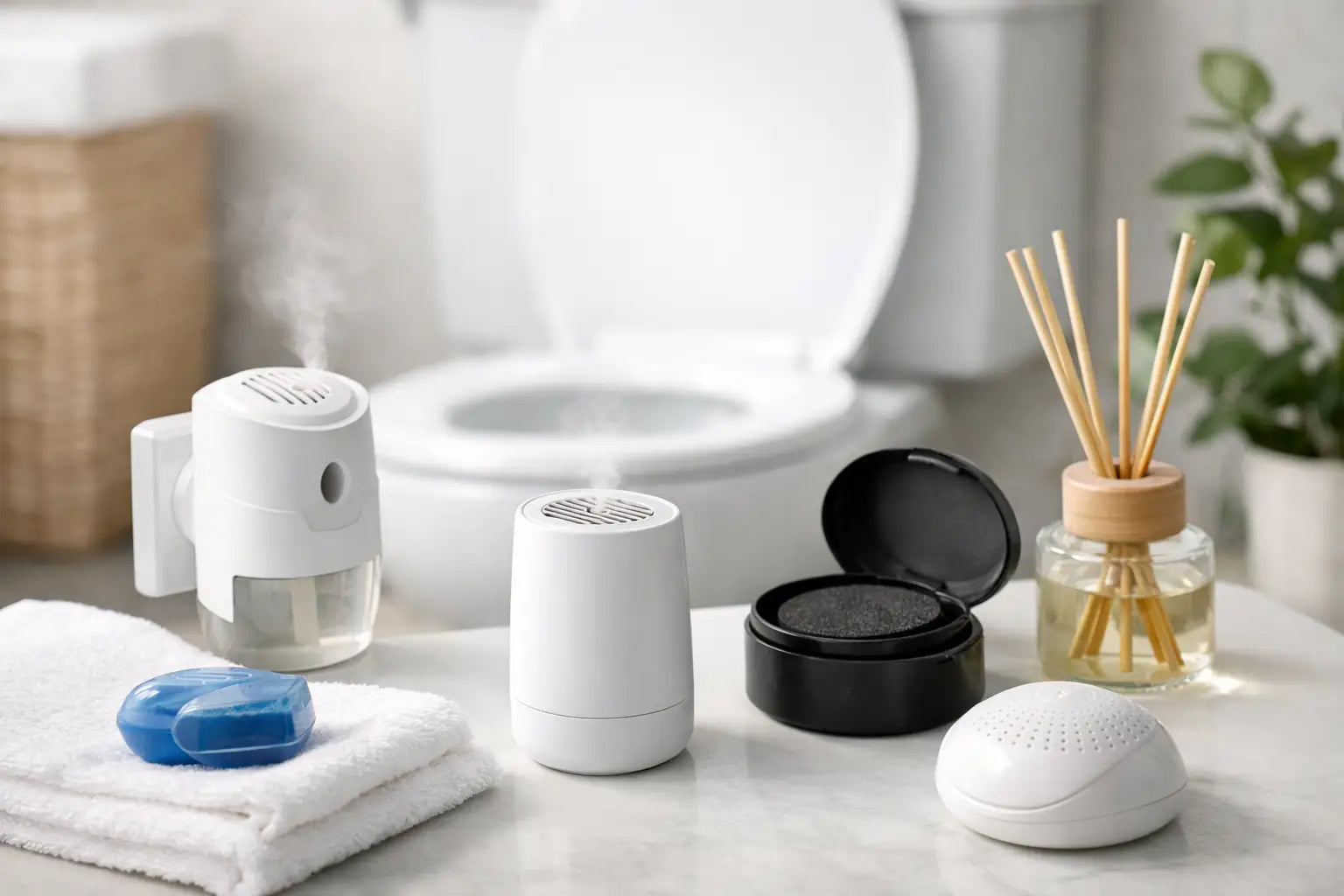 Quels accessoires anti odeurs pour toilettes ?