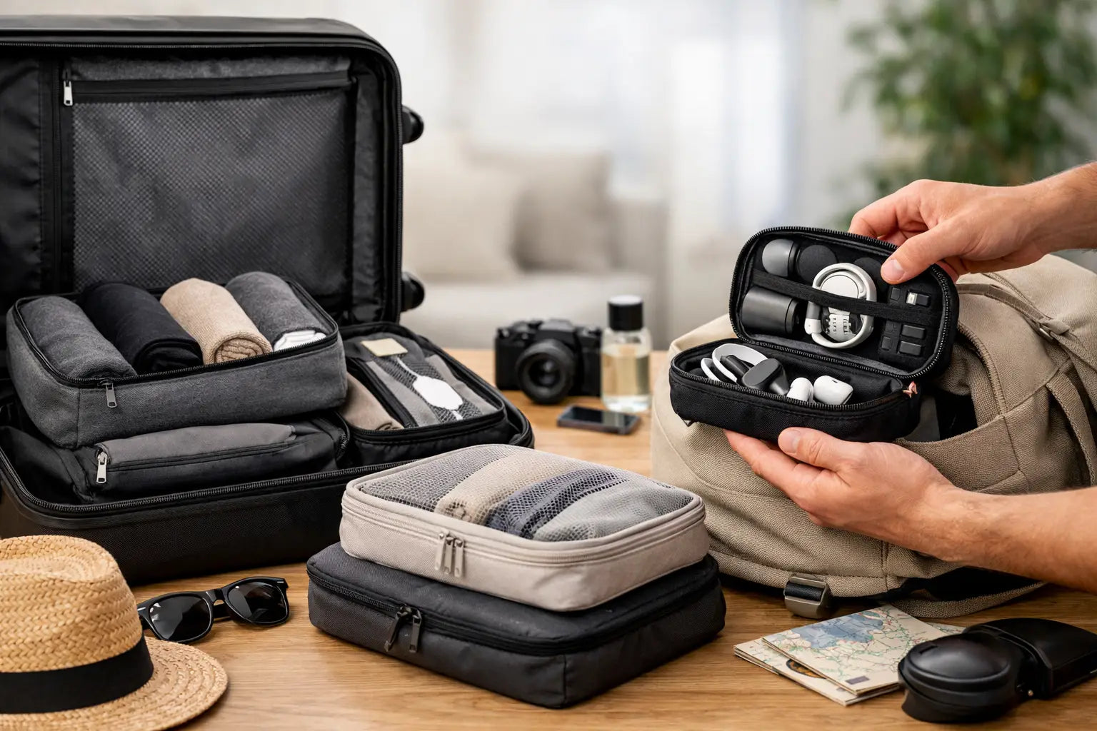 Rangement compact voyage - les vraies solutions