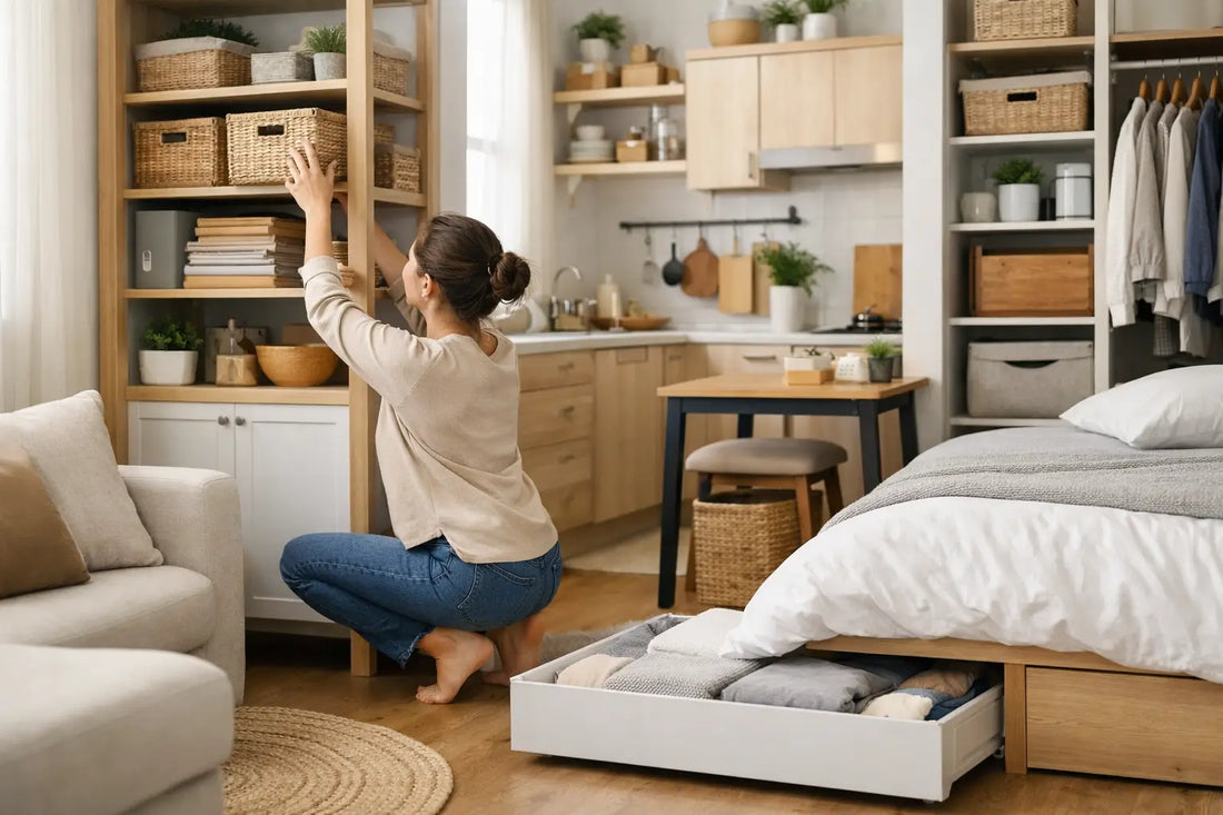 Comment ranger un petit appartement sans l'encombrer