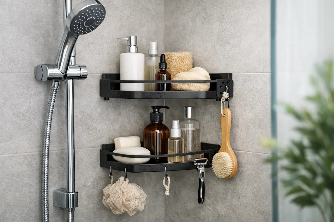 Étagère douche sans perçage - bien choisir