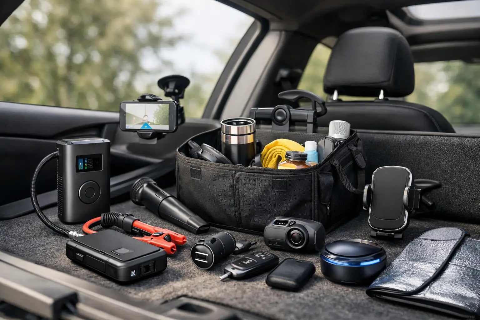 12 accessoires voiture pratique à avoir