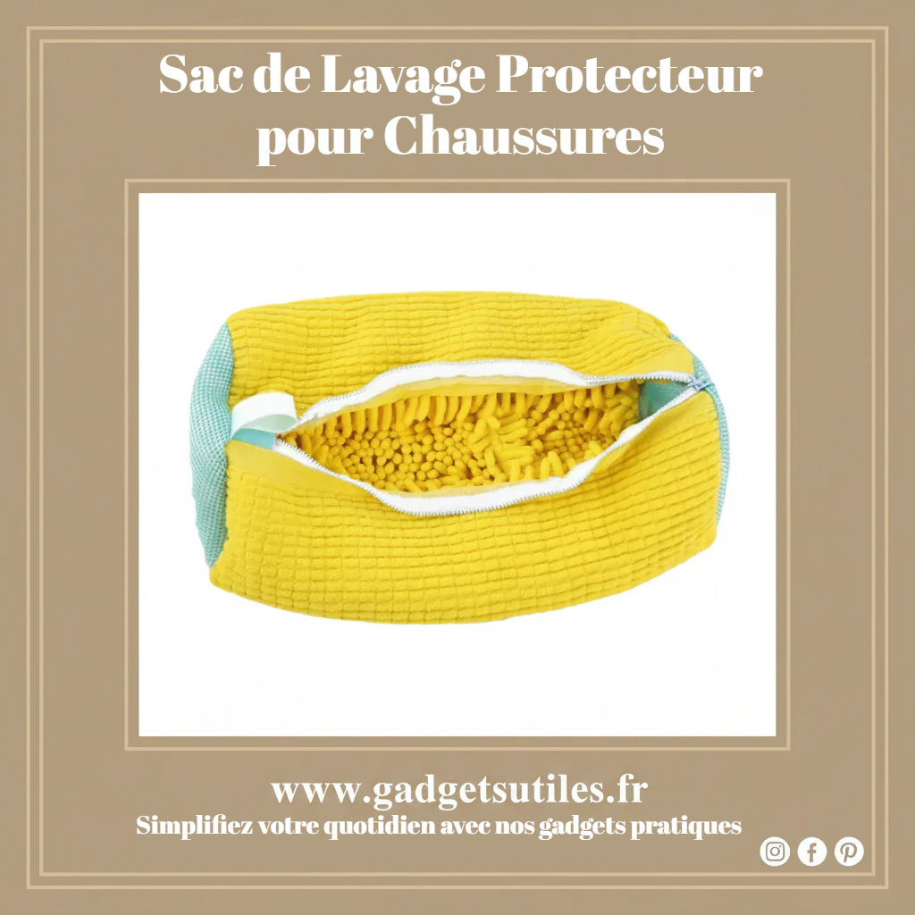 Sac de Lavage Protecteur pour Chaussures Gadgets Utiles