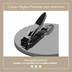 Coupe-Ongles Premium avec réservoir Gadgets Utiles
