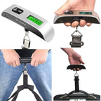 Outil De Balance Électronique Portable Avec Écran LCD Numérique, Valise De Voyage, Poids Des Bagages, Balance Des Sacs, 110Lb, 50Kg