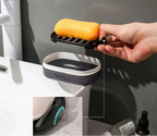 Boîte À Savon De Voyage Avec Drain Intégré, Réutilisable Et Portable, Avec Couvercle, Pour L'Organisation De La Cuisine Et Accessoires De Salle De Bain