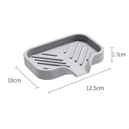 Plateau d'évier en silicone avec vidange