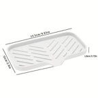 Plateau d'évier en silicone avec vidange