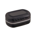 Boîte À Savon De Voyage Avec Drain Intégré, Réutilisable Et Portable, Avec Couvercle, Pour L'Organisation De La Cuisine Et Accessoires De Salle De Bain