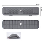 Protection Contre Les Éclaboussures Pour Évier De Cuisine, Collecteur D'Éclaboussures Pour Tapis De Robinet, Plateau Anti-Goutte À Poignée, Polyvalent Pour Tapis De Séchage De Vaisselle De Cuisine, Éponge
